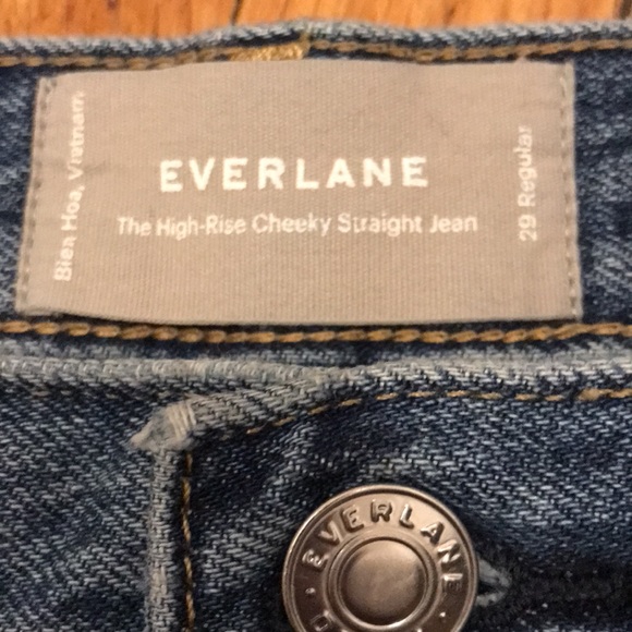 Everlane the high rise cheeky straight jean - Picture 10 of 15